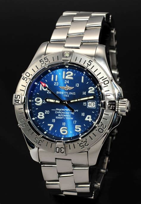 breitling superocean 1500m|breitling superocean pre owned.